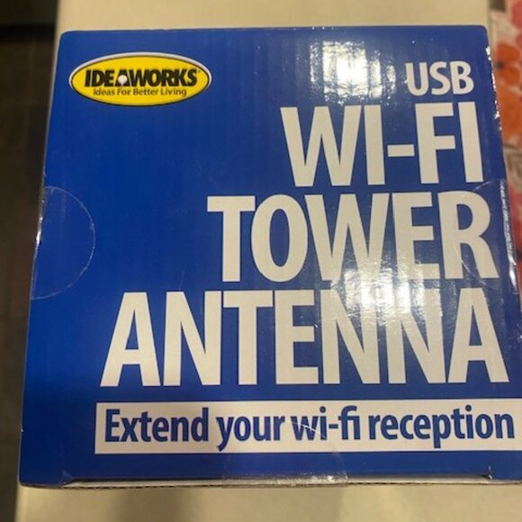 IDEAWORKS USB Wi-Fi Tower Antenna Model 13" Tall RET7183 Unopened New in Box - Picture 5 of 6